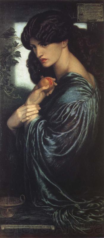 Dante Gabriel Rossetti Proserpine Spain oil painting art